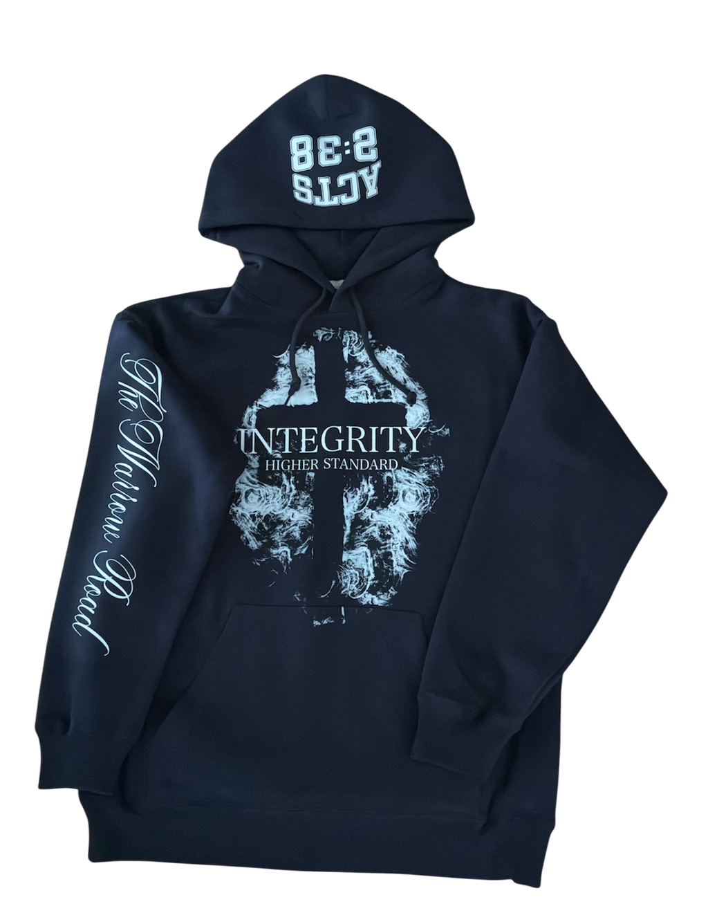 Integrity hoodie/Acts 2:38 print
